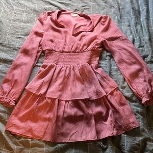 Altar’d State pink dress, size Medium